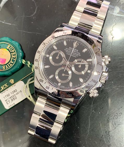 rolex daytona stainless steel 2016|Rolex daytona stainless steel used.